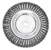 Twist Wire Wheel Wire Brush, Arbor, 10"