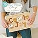 Personalized Wooden Name Puzzle for Kids, Handmade in USA by Bloom Owl, Upper and Lowercase, Custom Baby Gifts for Boys and Girls, Easter or First Birthday, Montessori Toys for Toddlers 1-3
