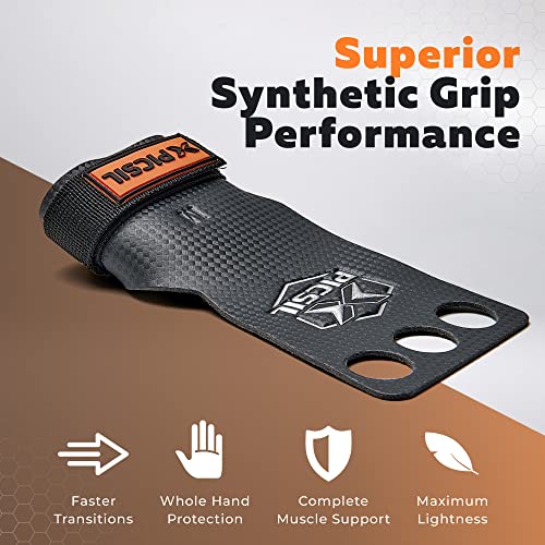 PICSIL RX carbon-grepen met 2 gaten en 3 gaten, handgrepen voor gewichtheffen, muscle-ups, pull-ups, gymnastiek… - Image 5