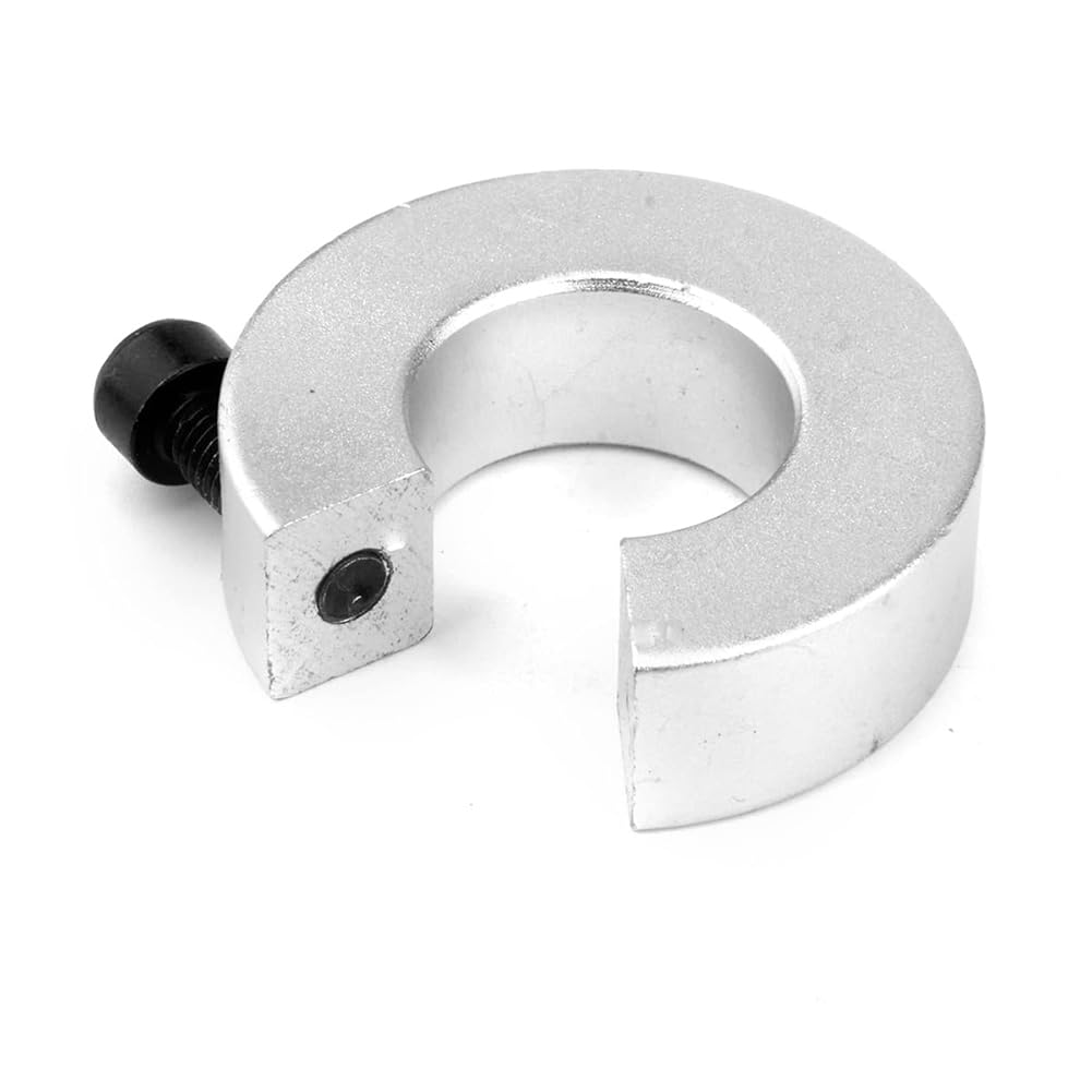 SBR20 Lot de 4 manchons de butée linéaire pour rail linéaire, anneaux de fixation de délimitation d'arbre en alliage d'aluminium avec vis, manchons de butée d'arbre pour rail linéaire