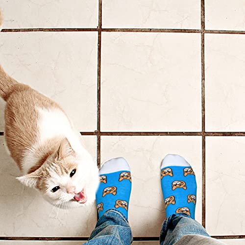 ANOTION Lustige Socken Für Tierliebhaber, Valentinstag Geburtstag Geschenk Originelle Geschenke Für Katzenliebhaber Frauen, Baumwollsocken, Rutschfeste Sock, Cat Socken Für Damen Und Herren