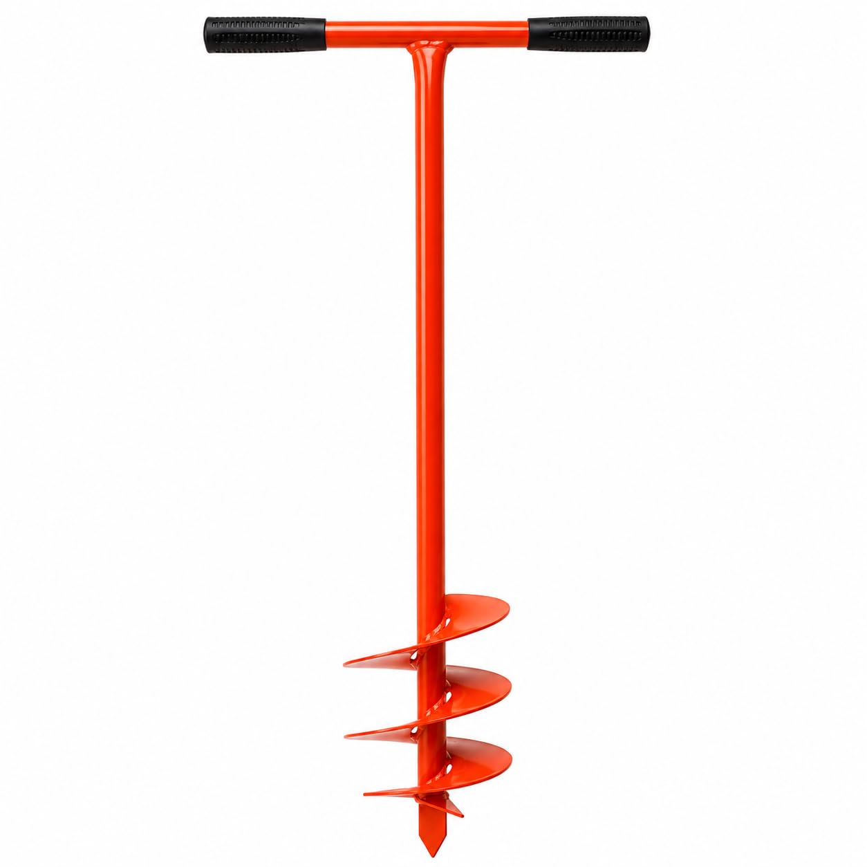 Double Eagle 5 Inch Manual Earth Auger Drill | Hand Operated Soil Hole Digger Tool | Garden Auger for Tree Plantation, Fence Posts, Nursery & Farm Planting | 44 Inch Height-picture-25