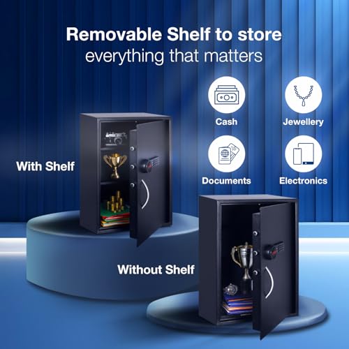 Image of Ozone 95.4 Litres Digital Safe Locker for Home and Office - Digital Lock 1-Way Unlocking Password | Size 650H x 440W x 405D mm | Weight 34.7 kg | 2-Year Warranty