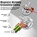 1pcs Welding Magnetic Grounding Clamp, Strong Magnetism Welding Support Ground Clamp Tool with Metal Terminal Replacements Large Suction Weld Accessories for Stable Conductivity
