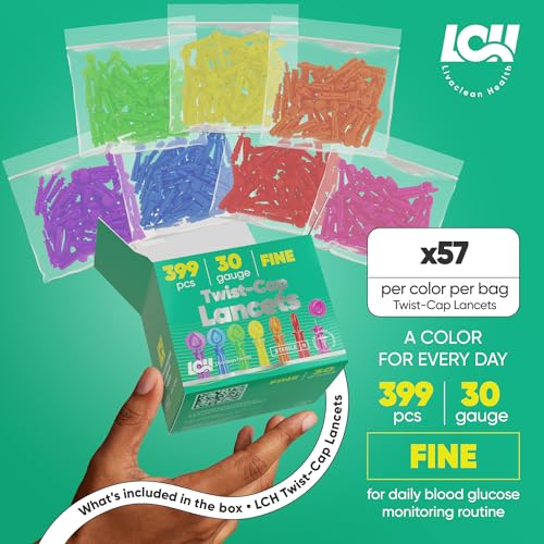 Livaclean LC_399TLANCET 399Ct 30G 30 Gauge Lancets For Diabetes Testing, Blood Testing thumb #1