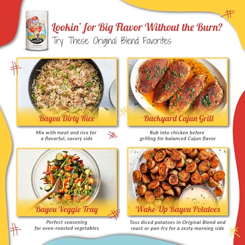 Cajun Two Step Seasoning by StaleKracker - 1 pck, Original Seasoning for Authentic Creole Louisiana Cuisine (16 oz.)