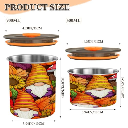 Contenedor hermético de acero inoxidable para café 30oz miniatura 2