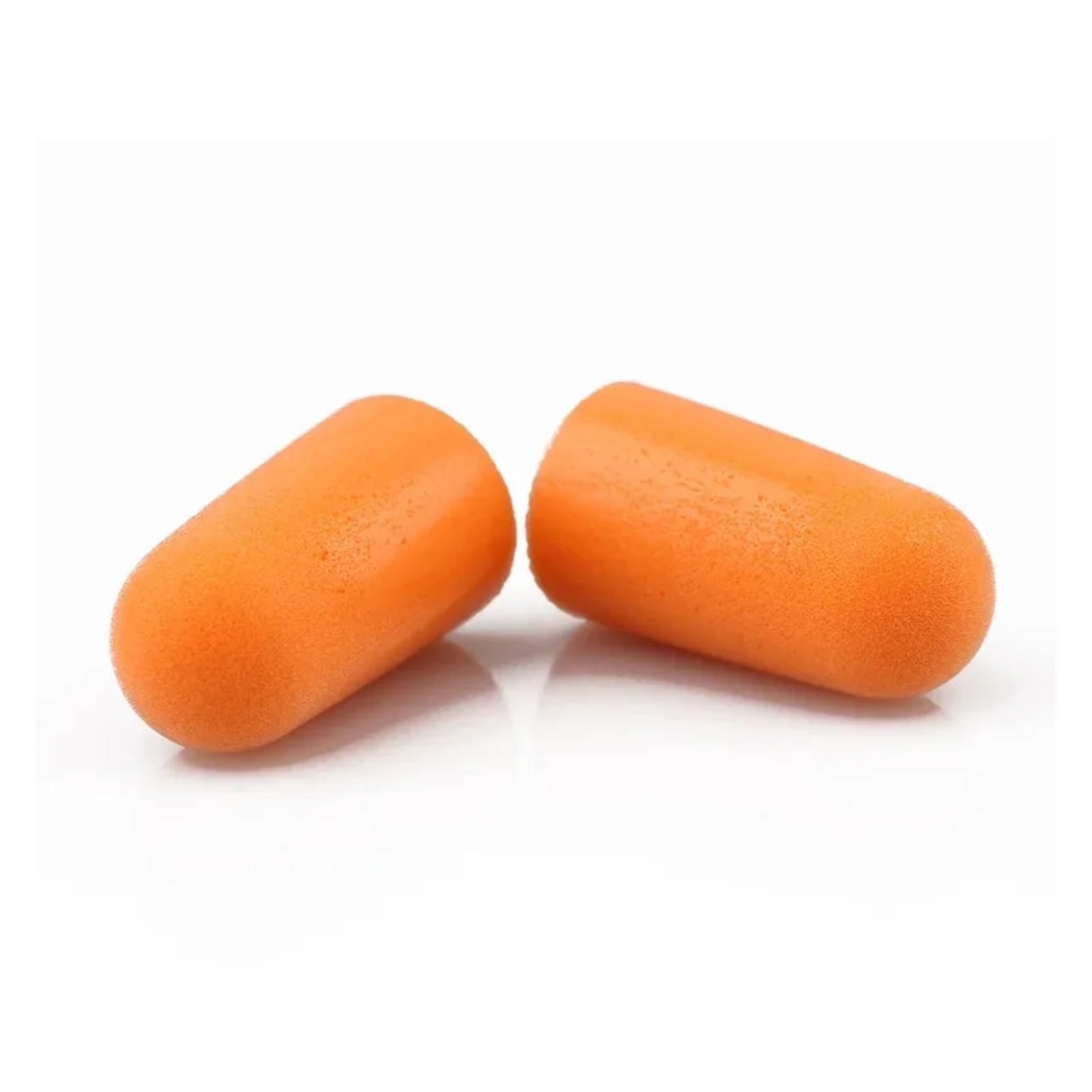 Tapones para dormir para los oídos, 100 unidades/50 pares, cómodos tapones para los oídos de espuma de reducción de ruido, tapones cónicos para los oídos (amarillo)