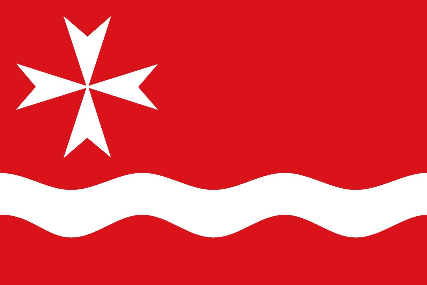 Drapeau Riba-roja d'Ebre grand format avec bordure renforcée facile à suspendre
