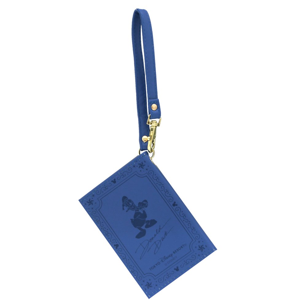 Amazon.co.jp: ブック型 3D実写 パスケース 青( ドナルド ダック