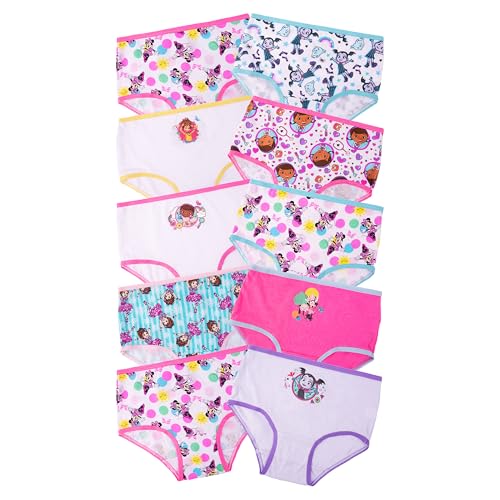 Disney girls Docmcstuffins, Elena, Minnie, Fancy Nancy, Jr. Underwear Multipacks Inn Sizes 2/3t, 4t, 4, 6 and 82