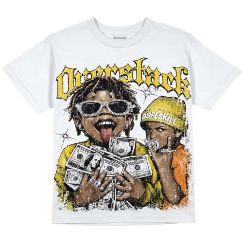 Image of DopeSkill Graphic Tee Streetwear Hypebeast Hip Hop Unisex Premium T-Shirt Sneaker Colour Matching Shirts Gift for Sneakerhead