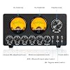 Douk Audio 5 Band Equalizer Bluetooth EQ Preamp for Home Stereo/Computer Speaker/Amplifier with VU Meter (EQ5 Tone Upgraded Version)