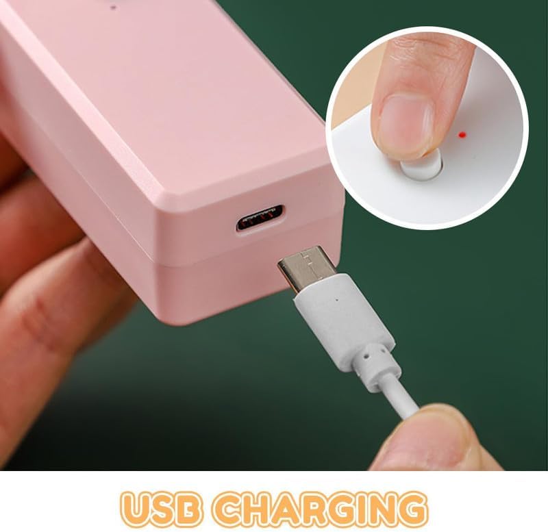 Miniatura 6 de Cortador y sellador de bolsas 2 en 1, sellador térmico de bolsas actualizado 2024, máquina selladora de alimentos al vacío portátil para bolsas de