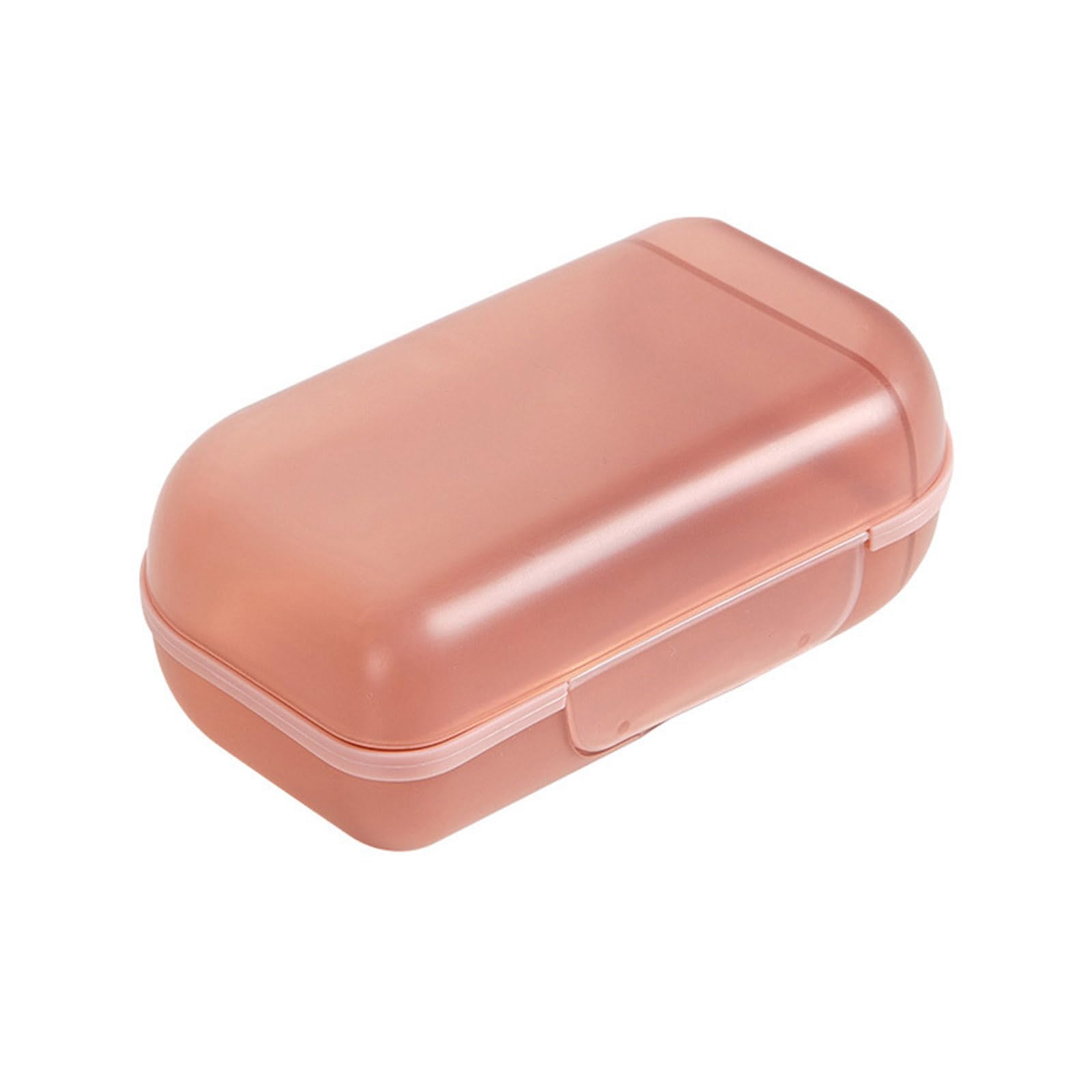 our fave Soap Storage Box with Snapping Closure Portable Toiletry Organizers for Camping Gym Vacation Hygienic Soap Travel Organizers