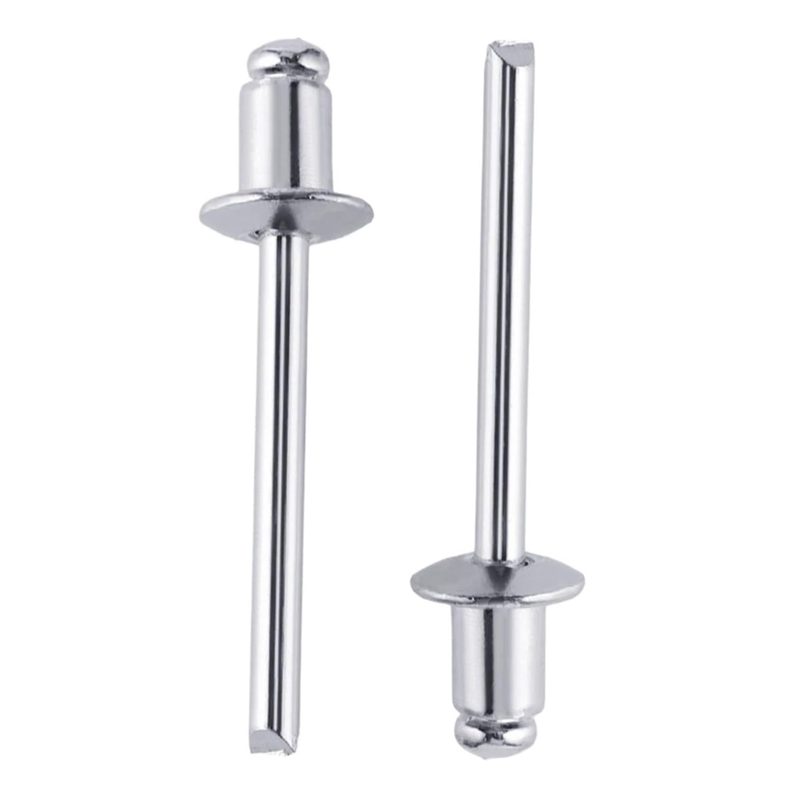 Blind Rivets, Blind Rivets 1000pcs Aluminum 2.4-4.8mm Diameter 6mm Length(4.8mm)