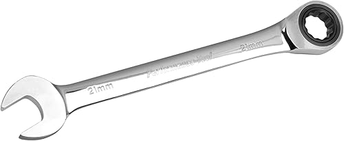 Performance Tool W30361 Llave de trinquete métrica de cromo vanadio profesional de 0.827 in
