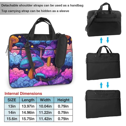 Maletín para portátil 13 pulg impermeable con diseño miniatura 4