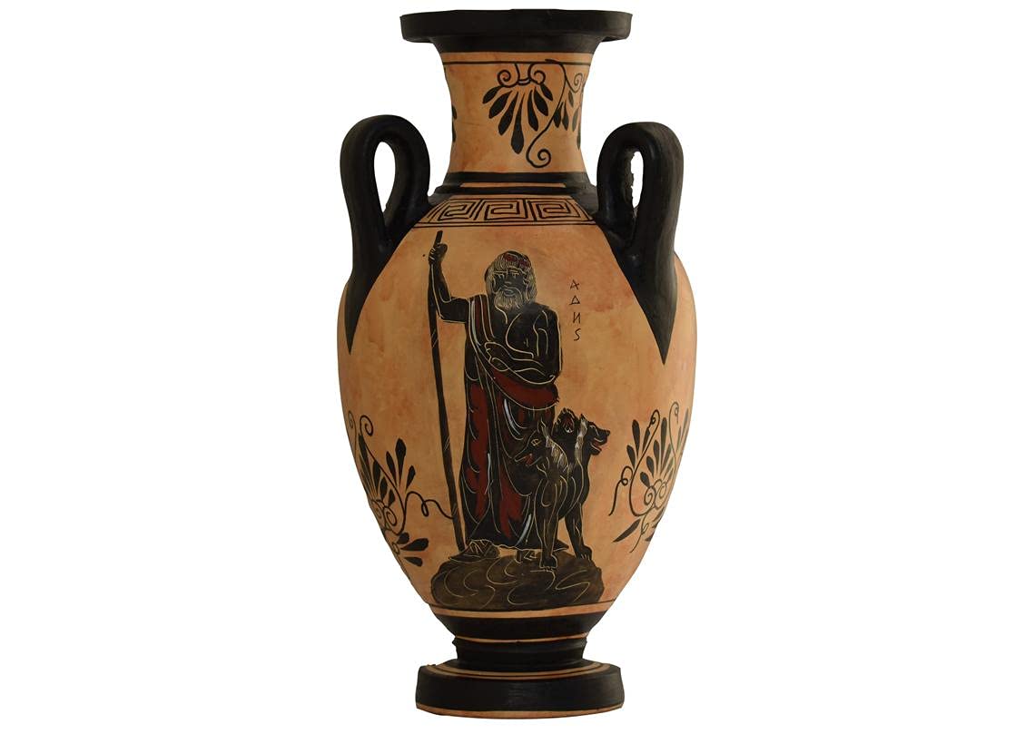 Diosa Perséphone Hades Demeter Hydria Florero Pintura Antigua Cerámica Griega