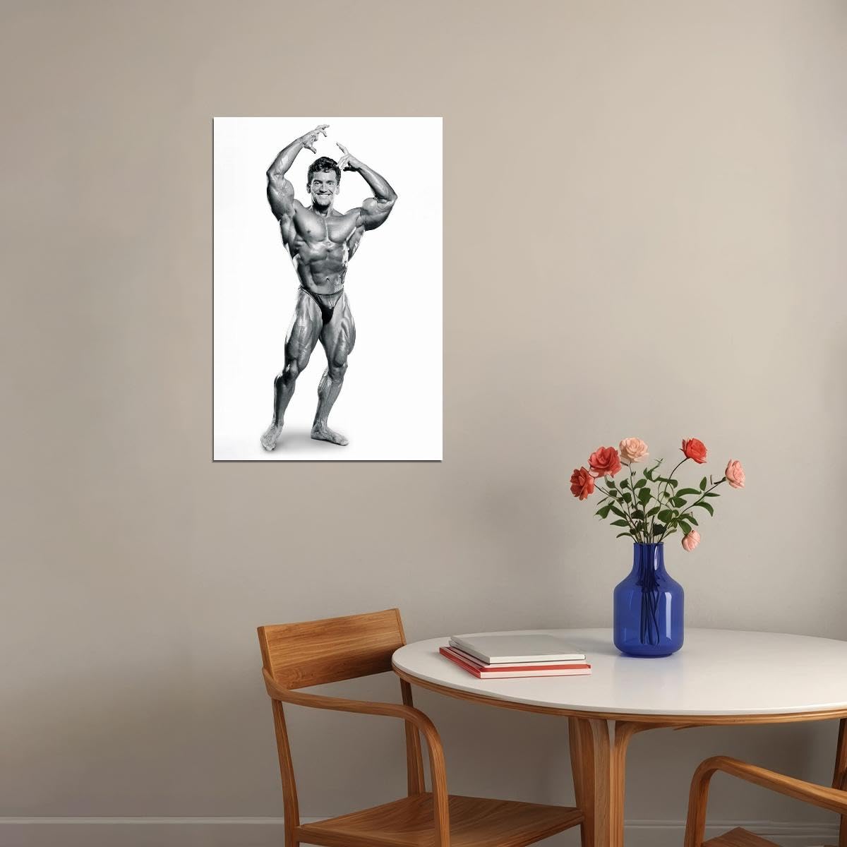 Amazon.com: VANCOSTAR Lee Labrada Black And White Old School