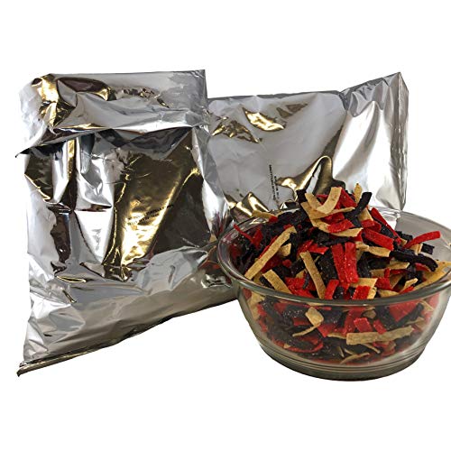 Gourmet Tri Color Tortilla Strips. Great Crispy Toppings for Southwest Salad and Snacking. Two 16 Ounce Stay Fresh Bag Packs - Thumbnail 6