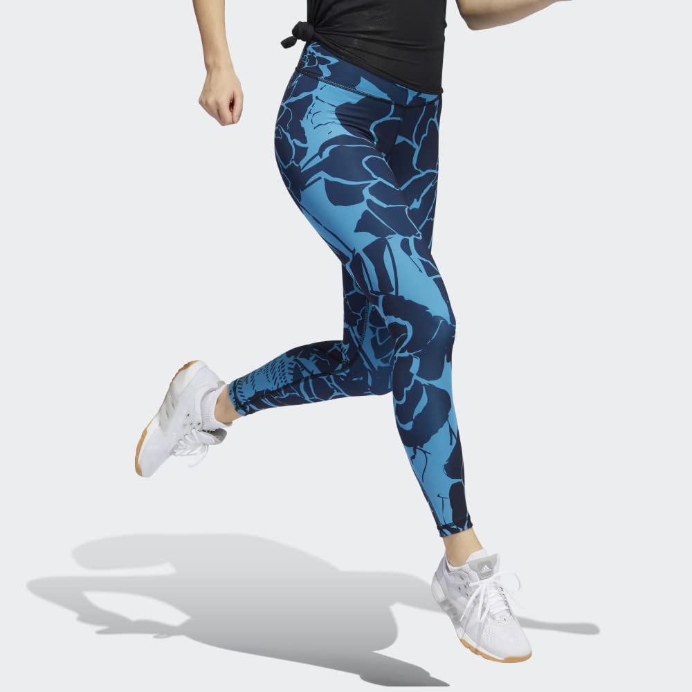 Adidas Optime Superher - Mallas de Entrenamiento 7/8 para Mujer