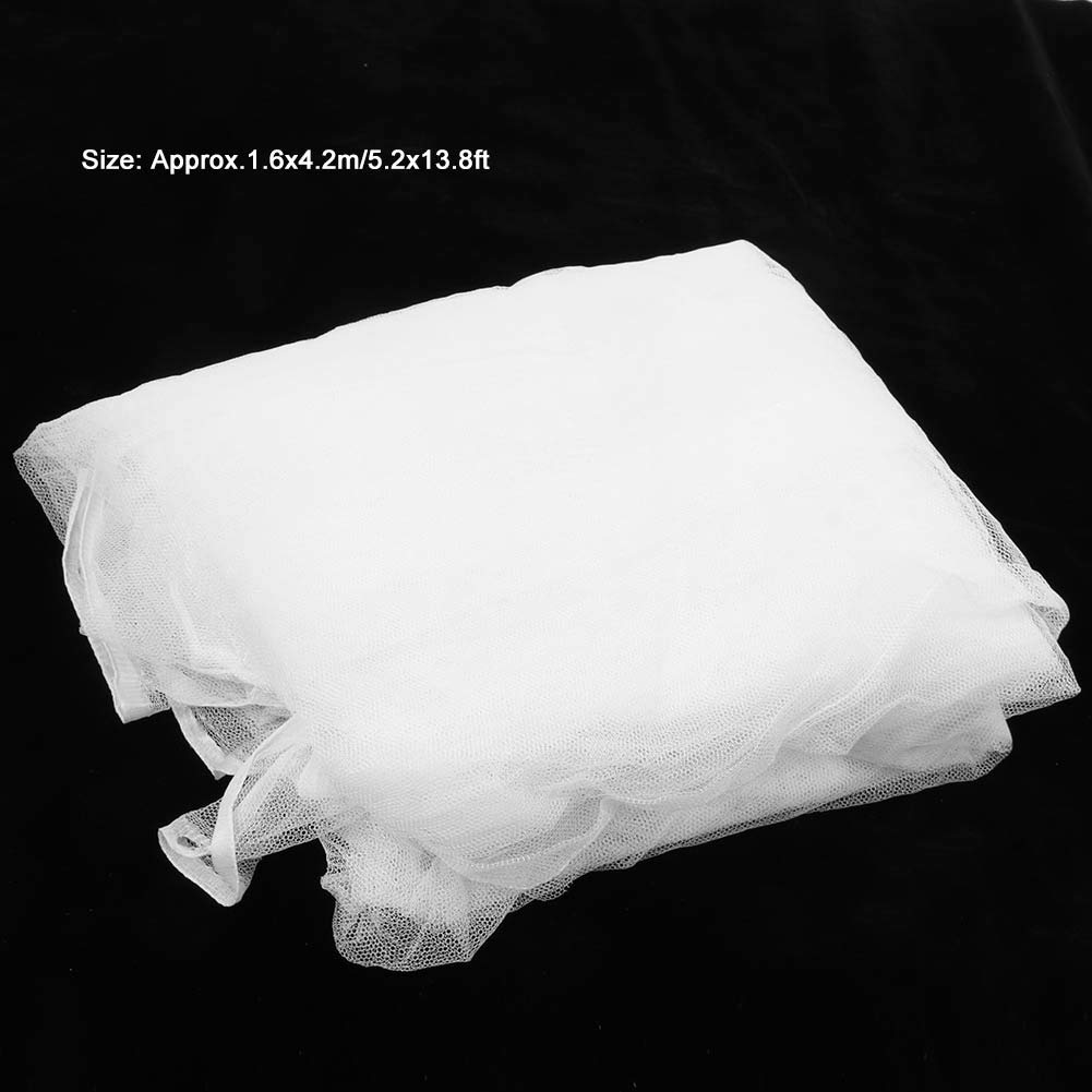 Fuchooky Summer Baby Crib Mozzie Net, Crib Canopy Net, Suitable for Childrens and Babys Bedroom, Camping, and Light Blocking Mozzie Net Curtains