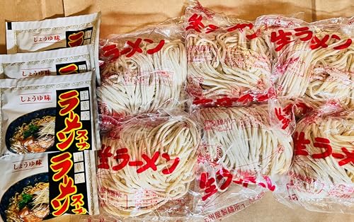 【Amazon限定】選べる中華そば 普通麺150g ×6食セット｜昭和屋台の味 再現｜国産小麦×醤油スープ付き｜支那そば風ラーメン（老舗製麺所）のサムネイル