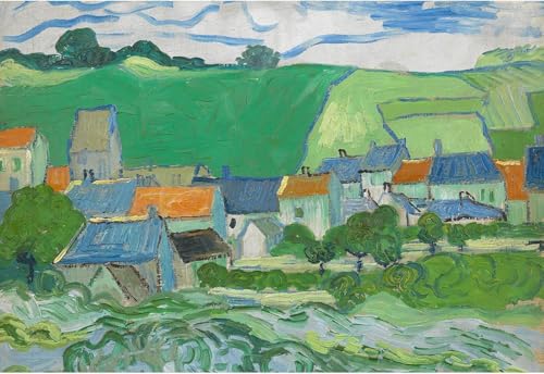 i38×26cmjCHengQiSM  ؐpY 300s[X SbzEView of Auvers pY  G van Gogh  CeA v[g