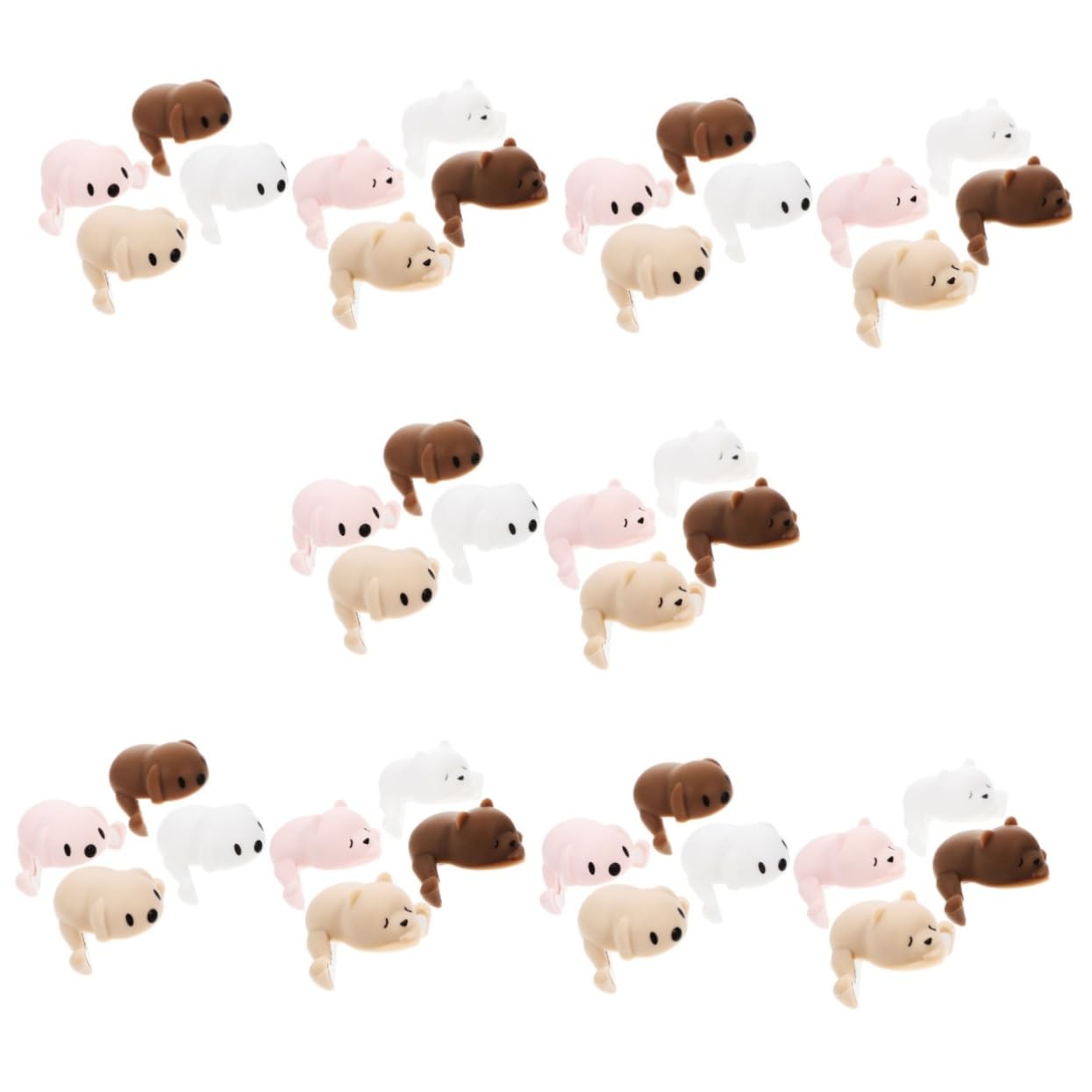 YARNOW 5 Series Protector De Esquinas Bebés Animales De Protección De Bordes De Muebles Seguridad Casa 8 Piezas X 5