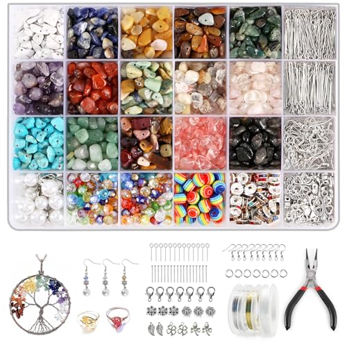 RUOMOXI Y Jewelry Making Supplies Kit for Adults - 1200 ...