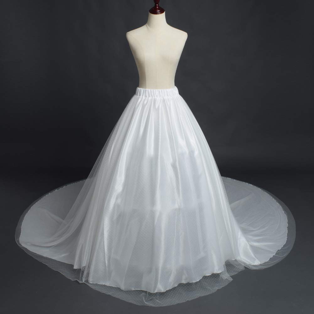 GRACEART Falda tutú de tul para novia, longitud hasta el suelo, para bodas, fiestas y noche