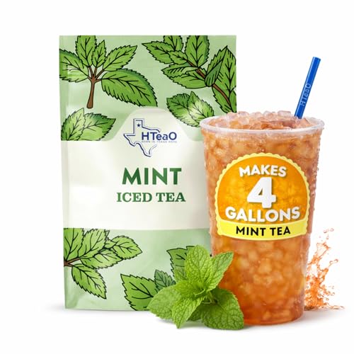 Image of HTeaO Iced Tea Bags - Makes 4 Gallons - Texas Style - Black Tea (Mint)