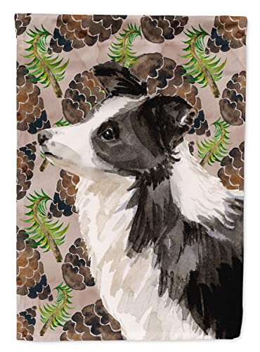 Drapeau Border Collie Caroline's Treasures BB9583CHF grand format multicolore pour maison