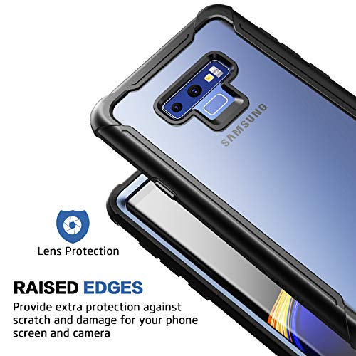 Samsung Galaxy Note 9 Cell Phone Case - Full Body Case with Built-in Touch Sensitive Anti-Scratch Screen Protector, Ultra Thin Clear Shock Drop Proof Impact Resist Extreme Durable Protective Cover