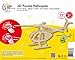 Produktbild Mara by Marabu 046000003 - Helicopter, 3D Puzzle, 32-Teile