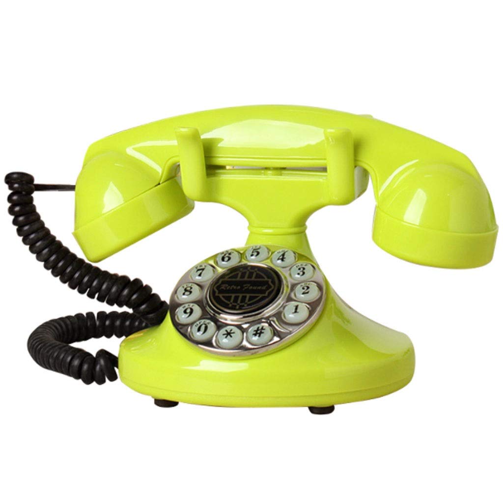 Amazon | 電話レトロオールドファッション固定電話にホームと
