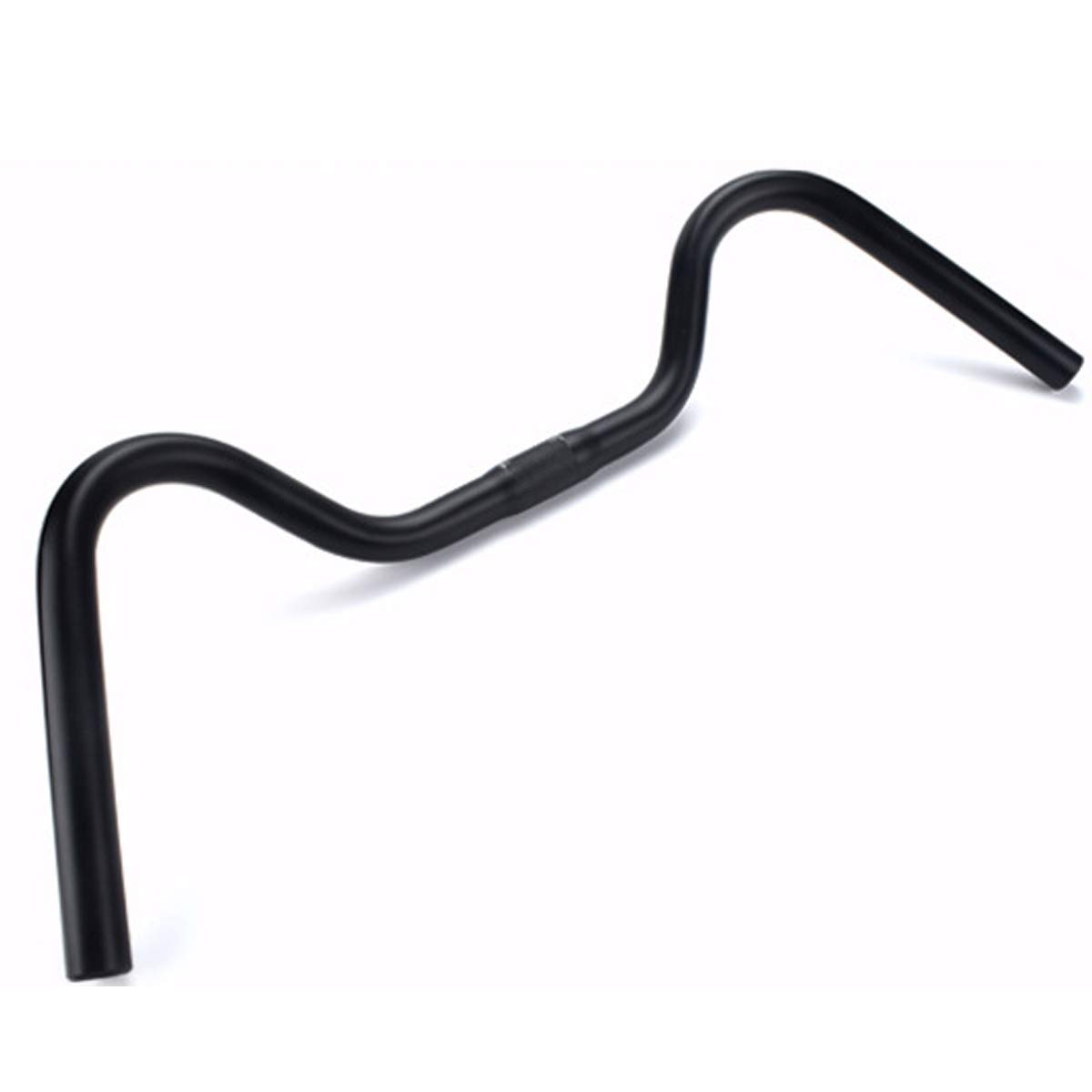 SENQI Road Bicycle MTB Handlebar Comfortable Vintage Highway Fixed Gear Handlebar M Aluminum Alloy Riser Bar (25.4mm x 540mm, 600mm)