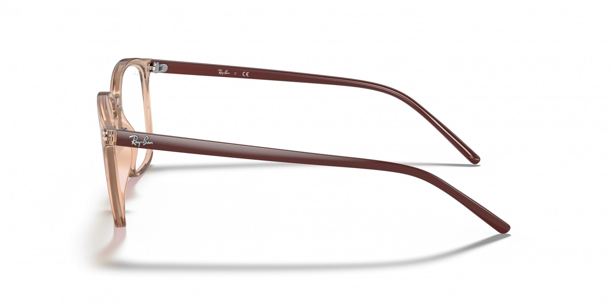 Ray-Ban Rx7185 kwadratowe oprawki do okularów korekcyjnych