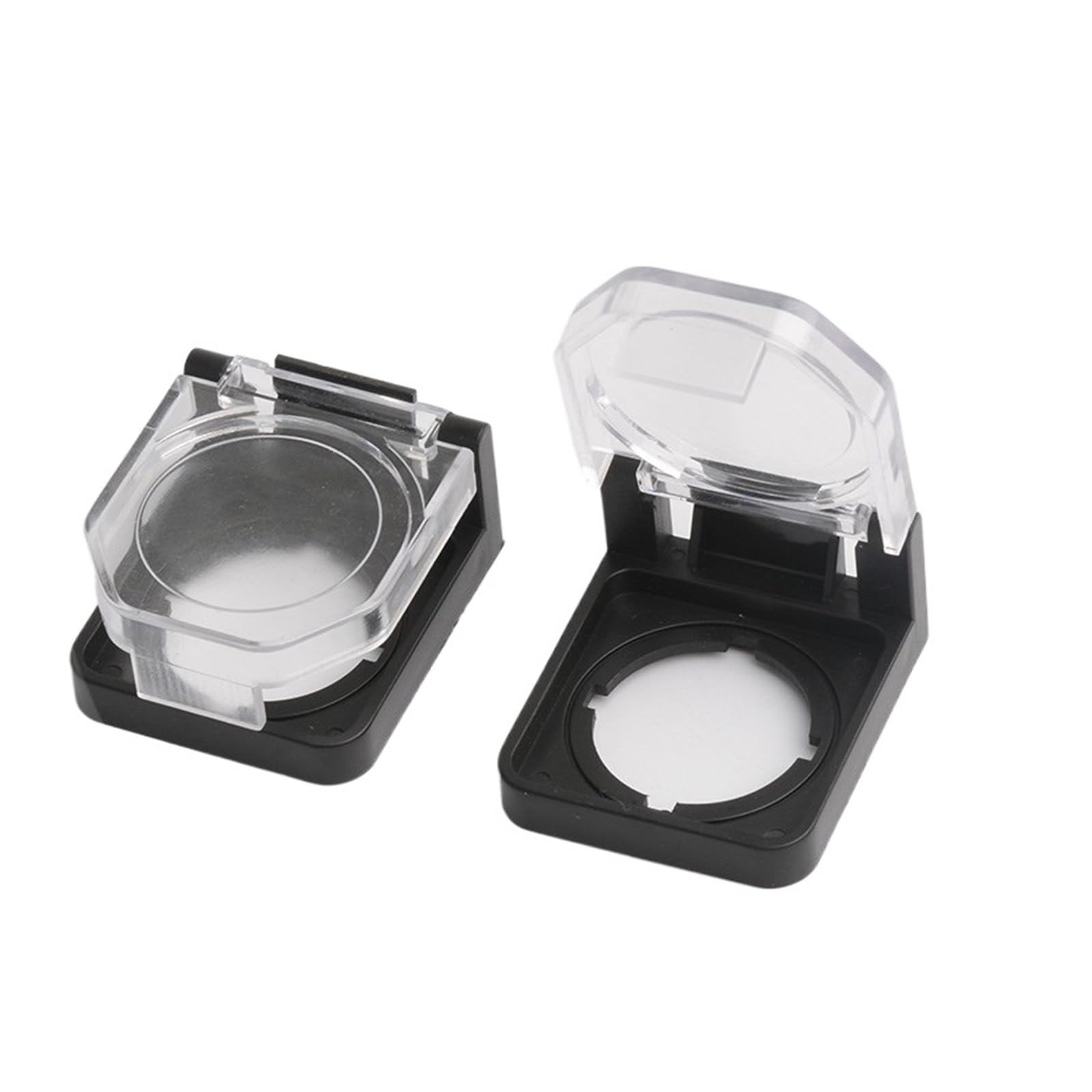 Interrupteur à bouton-poussoir 22mm avec signal lumineux et couvercle