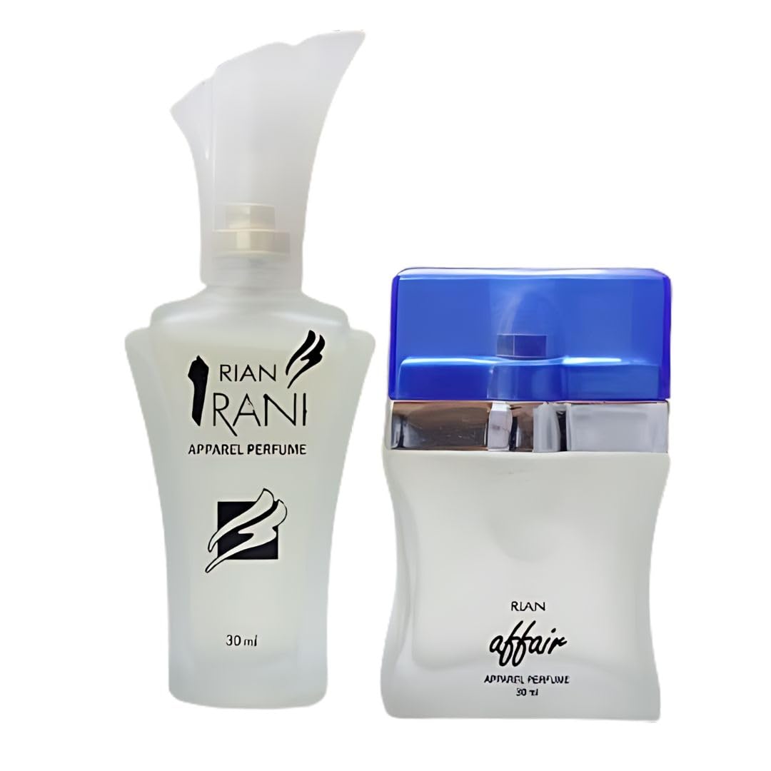 Rian Irani And Affair Perfumes Combo 30x2 Premium Long Lasting Fragrance Scents for Men & Women, 30 Ml each, Pack of 2