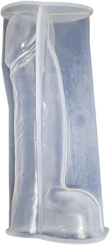 renvena Moldes de velas genitales para hombres para hacer velas molde de cera genital para hombre 3D moldes de resina de fundición tipo C 47in