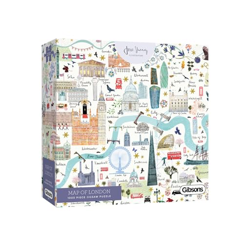 Gibsons Games Map of London 1000 Piece Jigsaw...