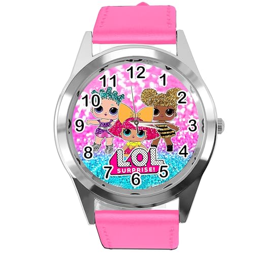 Cadeau idéal montre rose vif TAPORT poupée e1 pour enfant