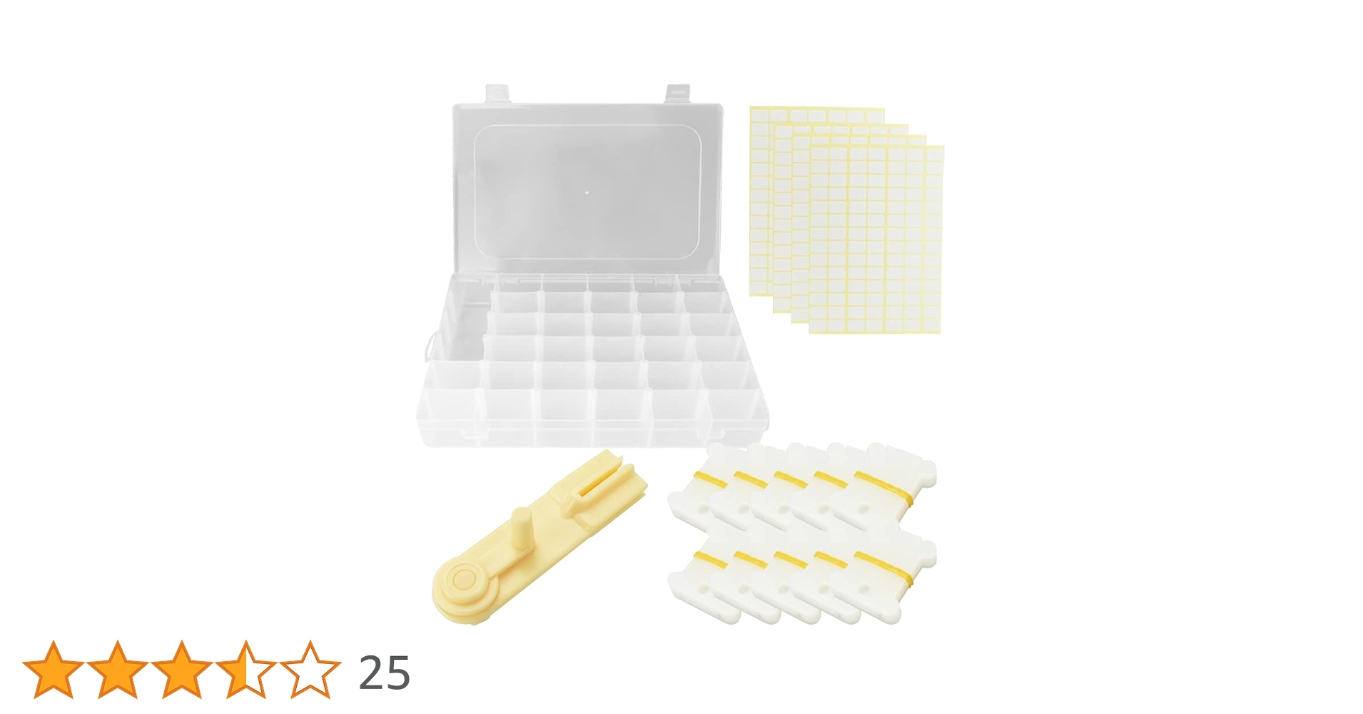 Amazon | 刺しゅう糸収納セット 収納ケース 巻き取り機 糸巻き板