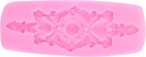 Miniatura 4 de Moldes barrocos de fondant para fondant, moldes de silicona para decoración de pasteles, decoración de cupcakes, pasta de goma de mascar de