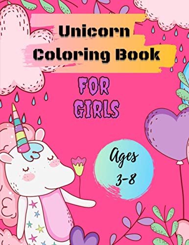 Unicorn Coloring Book for Girls Ages 3-8: Who Extremely Love Unicorns Funny Coloring and Drawing Book For Kids Ages 3-8 image 2
