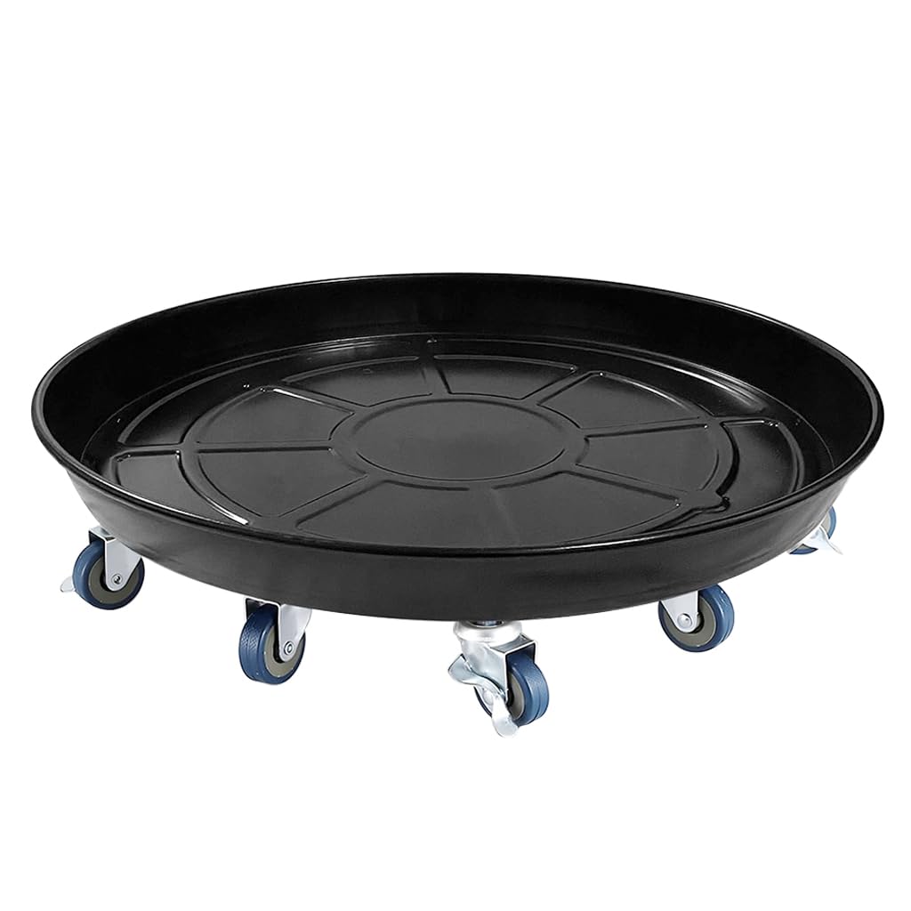 RIAMTGCX Rolling Plant Caddy Dolly with Wheels, 18" Heavy Duty Plant Stand on Casters for Planters, Wheeled Plant Roller Base for Indoor Outdoor