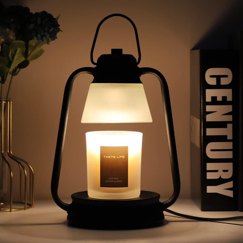 delicaat Kaars Warmer Lamp Smelten Wax Lamp Metaal Met 2 Lampen Zacht