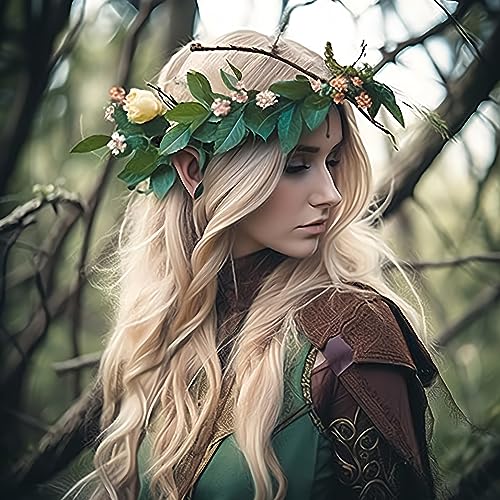 6 Pairs Elf Ears - Cosplay Fairy Pixie Fairy Ears Soft Pointed Ear Tips Anime Party Dress Up Costume Makeup Masquerade Accessories Halloween Elven Vampire (6 Pairs)2